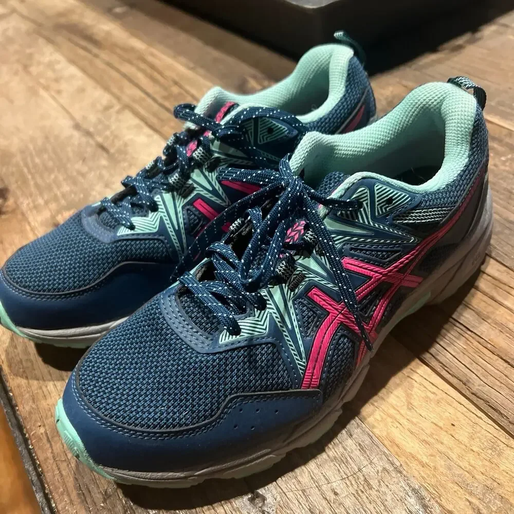 ASICS Womens Gel Venture 8 Trail‎ Shoe Blue 9.5
